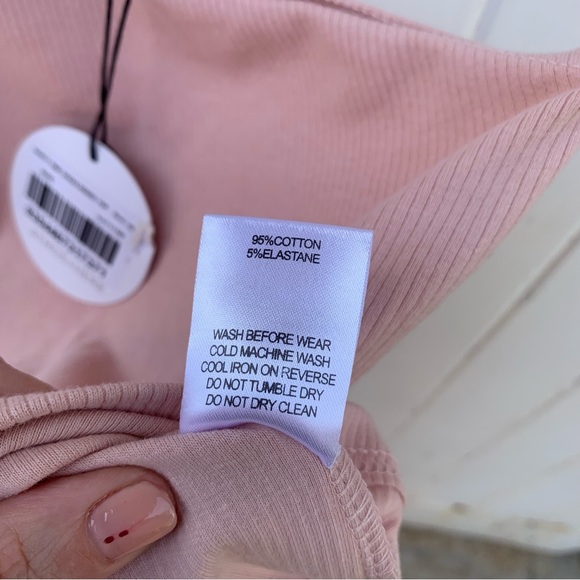 🎯 BNWT Atmos & Here one shoulder ribbed top size 10 - Picture 4 of 5